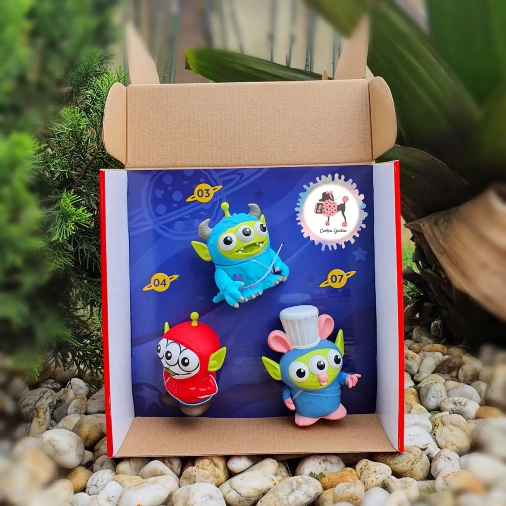 Disney Pixar Alien Remix Miguel Sulley Y Remy 3pk | Shopee Colombia
