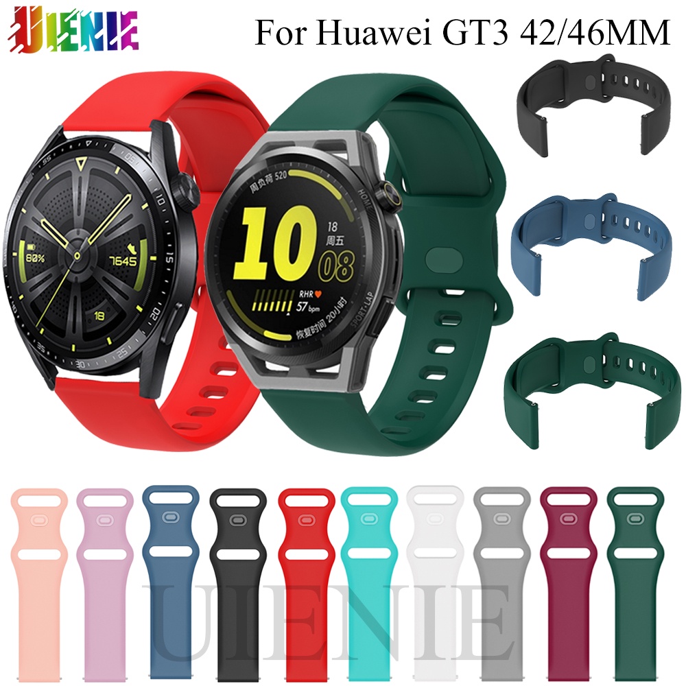 Correa para smartwatch 22 mm 20 mm Para Huawei GT 2 Pro Pulsera De Silicona  correa para reloj inteligente watch 3 4