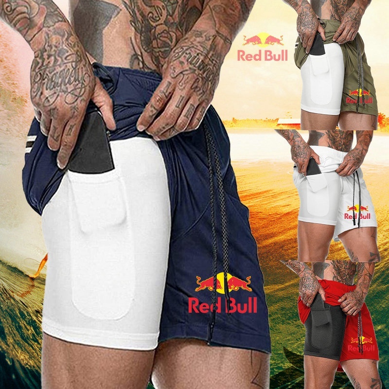 Summer Men Running Shorts Sports Fitness Short Pants Quick Dry Gym Slim  Shorts{