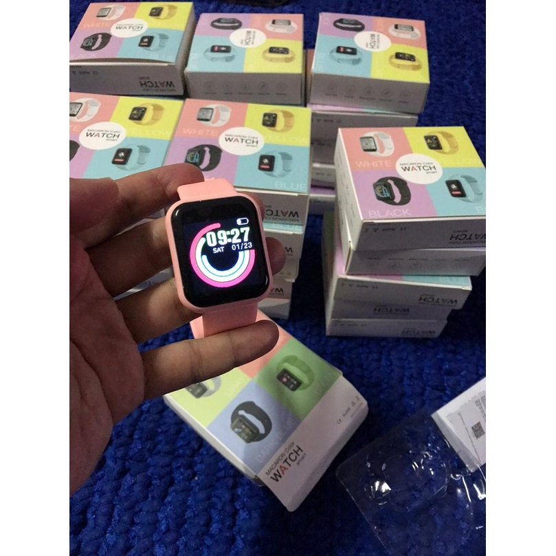 Actualizado D20 pro Smart Watch Macaron Y68 Bluetooth Fitness