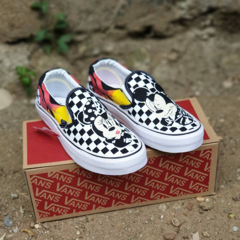 Zapatos vans de mickey mouse clearance gratis