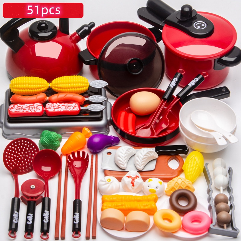 Cocina para , juego de simulación, utensilios de juguete, utensilios de  cocina, juguetes , regalos para , niñas y pequeños Sunnimix juego de cocina