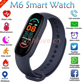 Nuevo M5 Smart Band Fitness Tracker Reloj inteligente Smarthwatch pulsera  de frecuencia cardíaca Presión arterial Smartband Monitor de salud pulsera