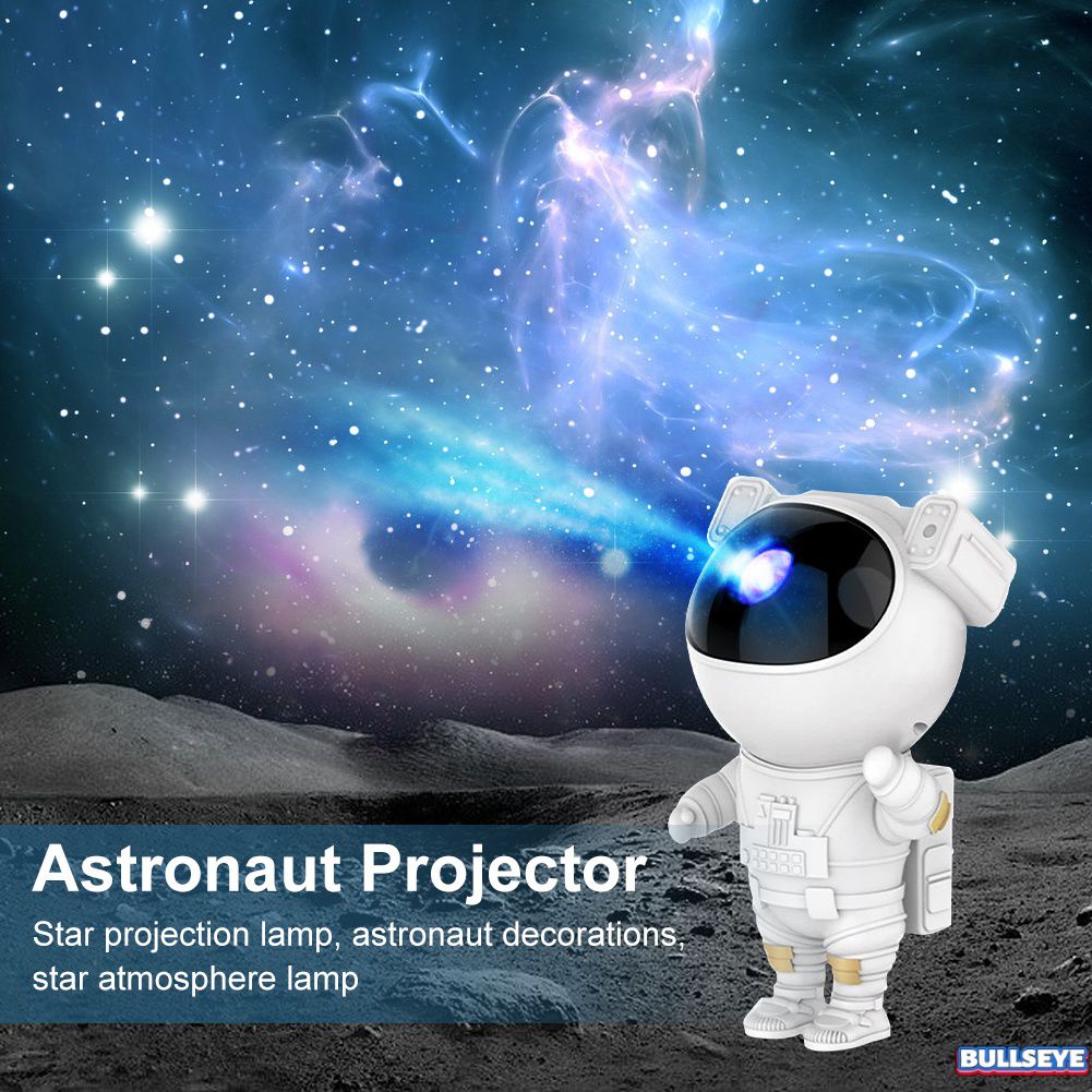 Lámpara de proyector espacial de astronauta para niños, luces LED para  dormitorio, cielo estrellado, luz nocturna, galaxia brillante y cielo