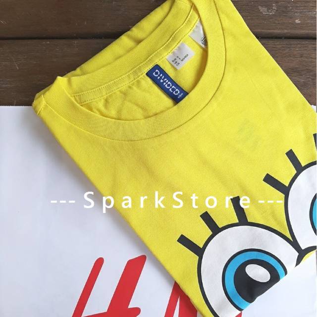 Camiseta de best sale bob esponja h&m