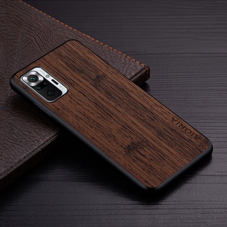 Funda de cuero Xiaomi 12 Pro - Funda a prueba de golpes Patrón de madera