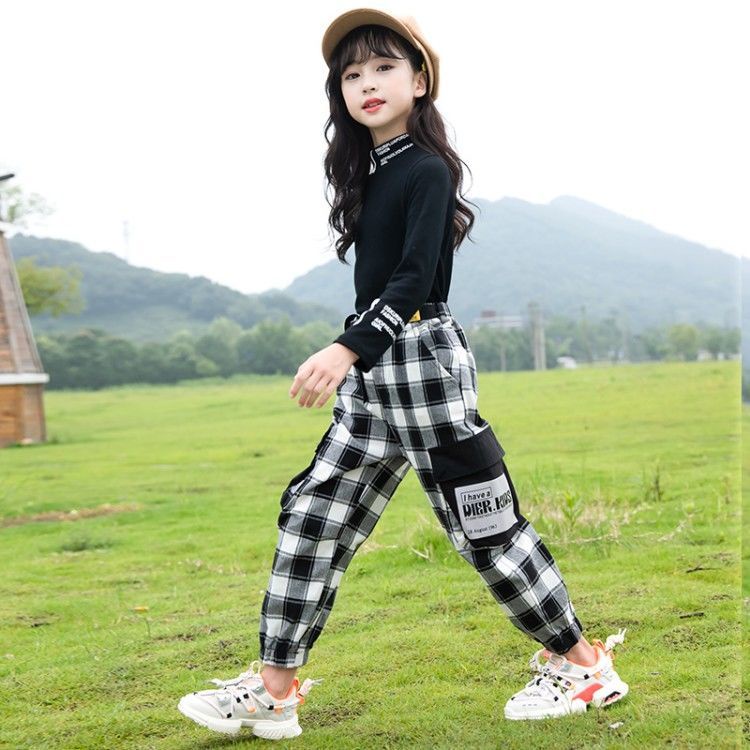 Camiseta De 3 A 13 Años + Pantalones 2pcs Traje De Princesa Niños Conjunto  De Ropa Niño Moda Sudadera Con Capucha Camisa De Manga Larga Largos Algodón  Tops Cuello Redondo