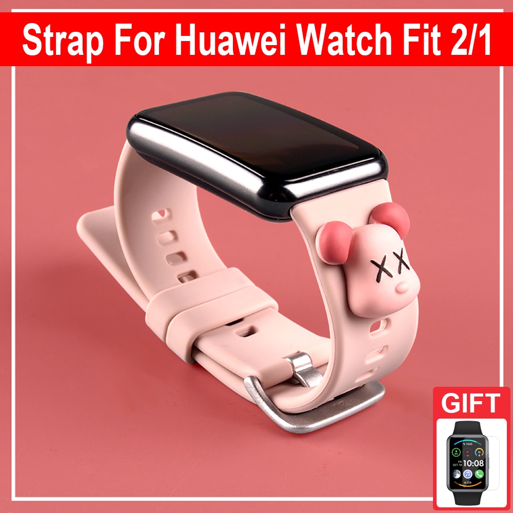 Correa Silicona Compatible Con Huawei Watch Fit 2