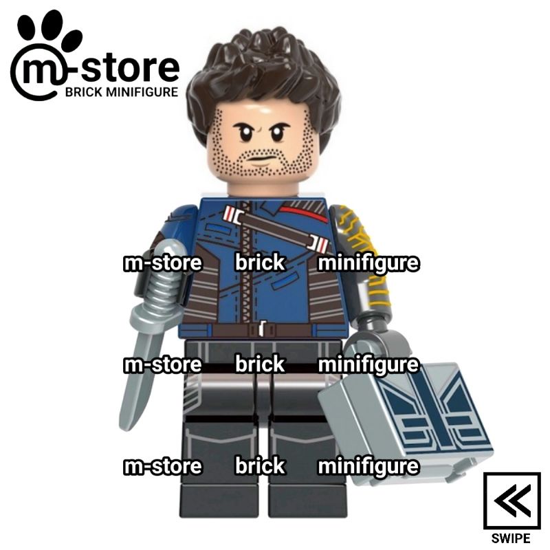 Ladrillo El Halcón Y El Soldado De Invierno bucky barnes mini Figura De ...