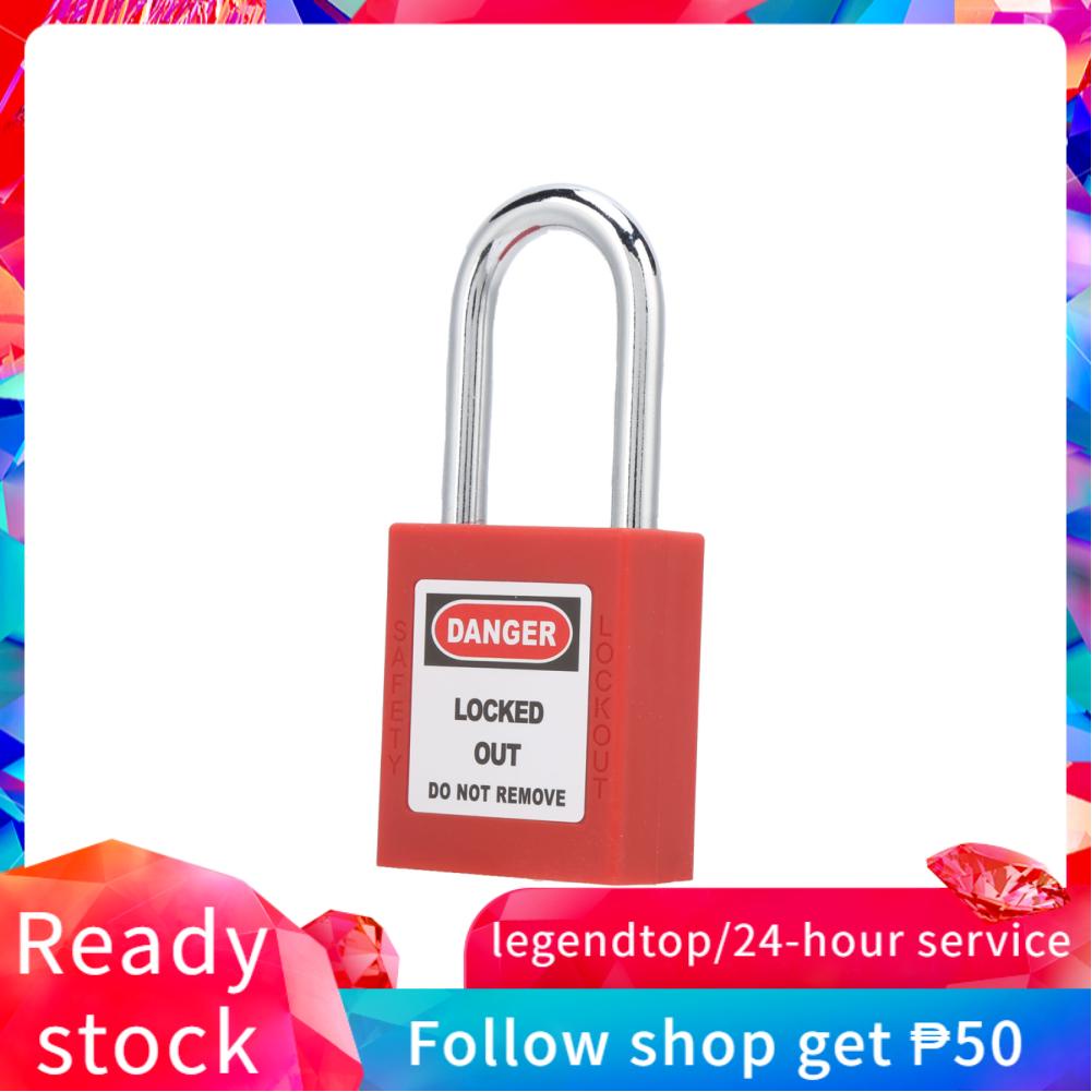 Legendtop Cerradura Antirrobo De Seguridad 38MM Lockout Tagout Lock ...