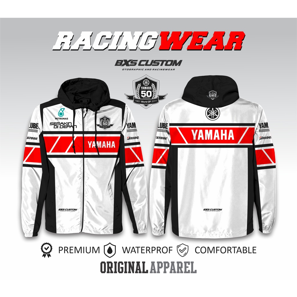 Chaqueta Del 50 Aniversario YAMAHA | Motogp LIVERY Impermeable