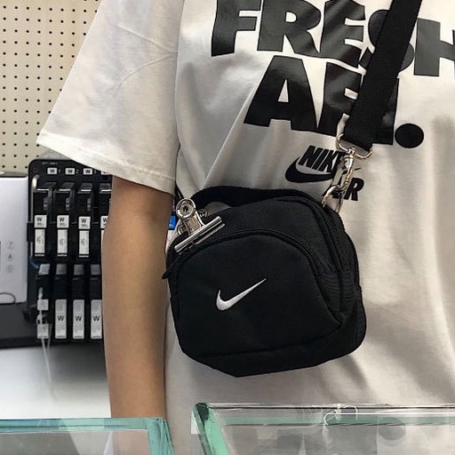 2022 Nueva Moda simple Bordado nike Hombro Mensajero Mujer Bolso