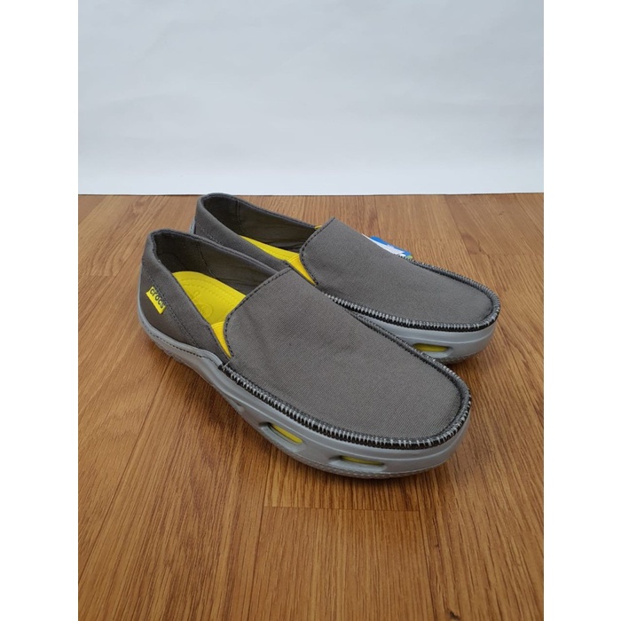 Crocs de best sale lona hombre