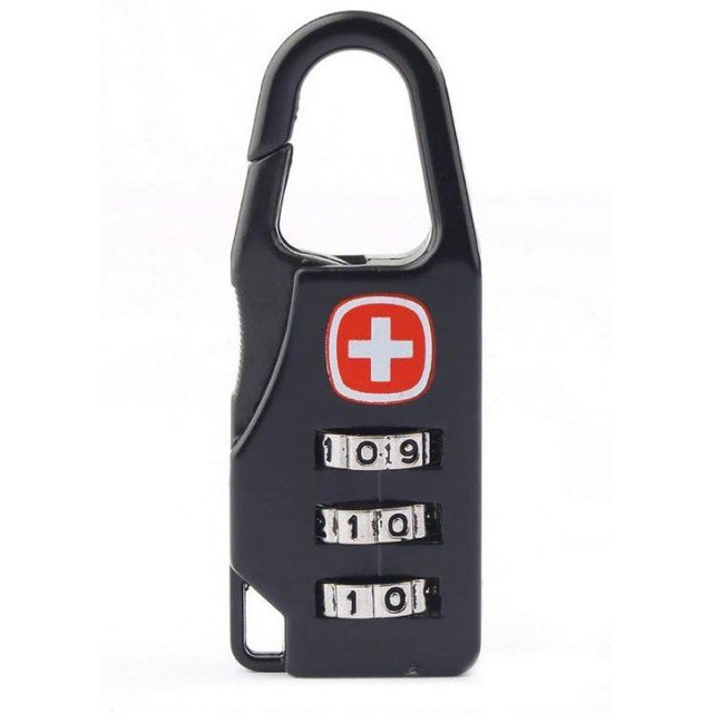 Candado bolsa de seguridad mochila código suizo numérico candado numérico