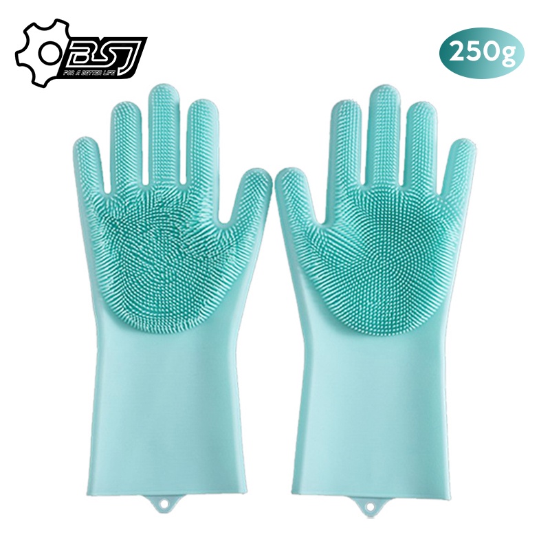  Guantes de limpieza de goma para lavar platos de