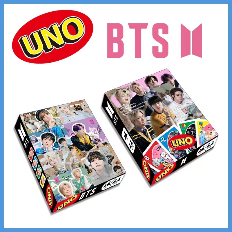 Juego de cartas store uno bts