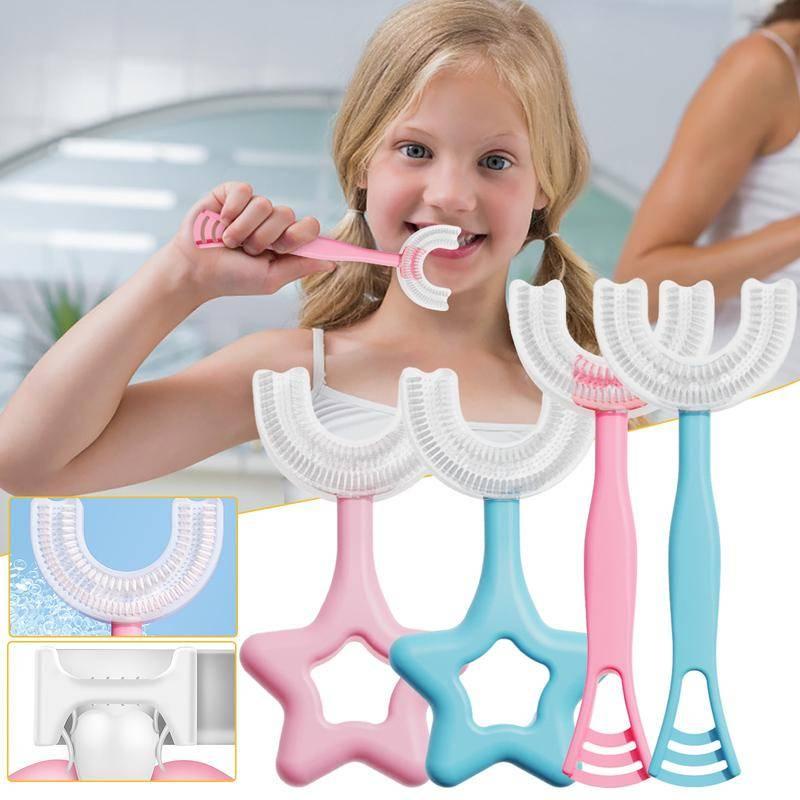 Cepillo de dientes de dedo de bebé | Fácil higiene bucal para niños, niños  pequeños, bebés y mascotas | Cerdas suaves de masaje, diseño ergonómico –
