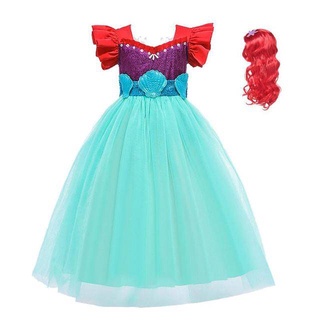 Vestidos de la online sirenita ariel para niña