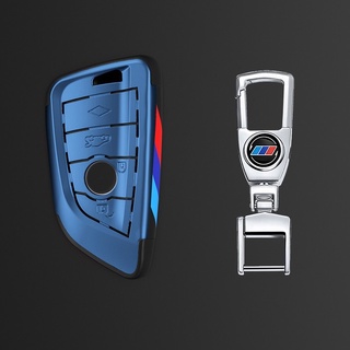 BMW Funda llave coche Azul 