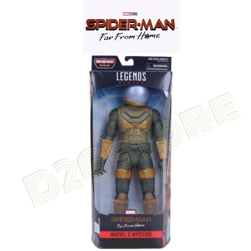 Mysterio Quentin Beck Marvel Spiderman figura de accion juguetes lejos de casa Marvel Legends HASBRO