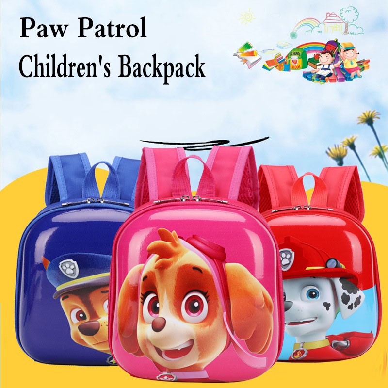 PAW Patrol Mochila Escolar Para Niños Nueva Patrulla Canina Elemento De  Dibujos Animados Para Estudiantes/Reducción De Columna Vertebral Protectora  De Carga