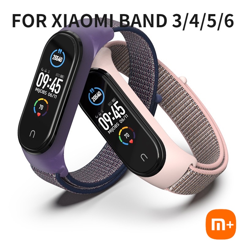 MIJOBS Correa para Mi Band 7 Mi Band 6, pulsera de repuesto para Xiaomi Mi  Band 5 Mi Band 4 Mi Band 3 Correa de muñeca deportiva de silicona para