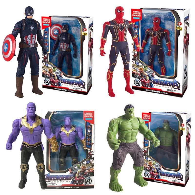 Nueva colección de figuras Marvel de película