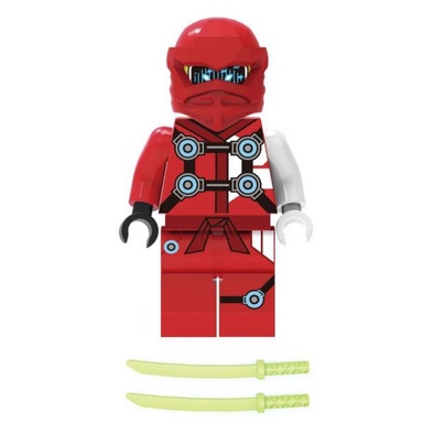 Lego ninjago rojo on sale