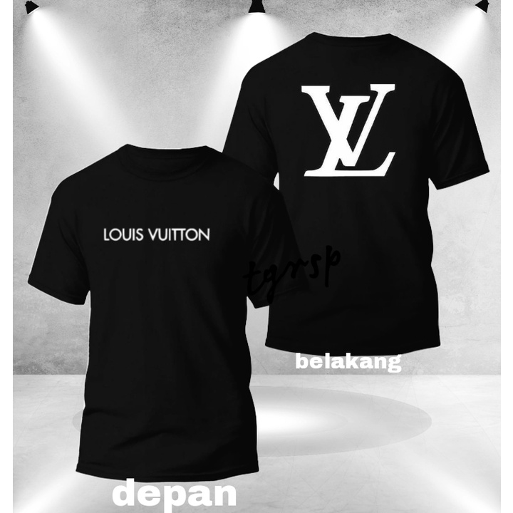 Lv/louis VUITTON TEXT camiseta blanca