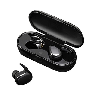 Auriculares Lenovo LP7 True Wireless Earbuds BT 5.0 Auriculares inalámbricos  con gancho para la oreja con unidad de altavoz de 13 mm Pantalla de  alimentación LED Negro Lenovo Auriculares