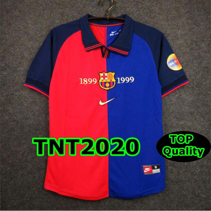 100 Aniversario Edicion 1899 1999 Camiseta De Futbol De Barcelona En Casa Shopee Colombia