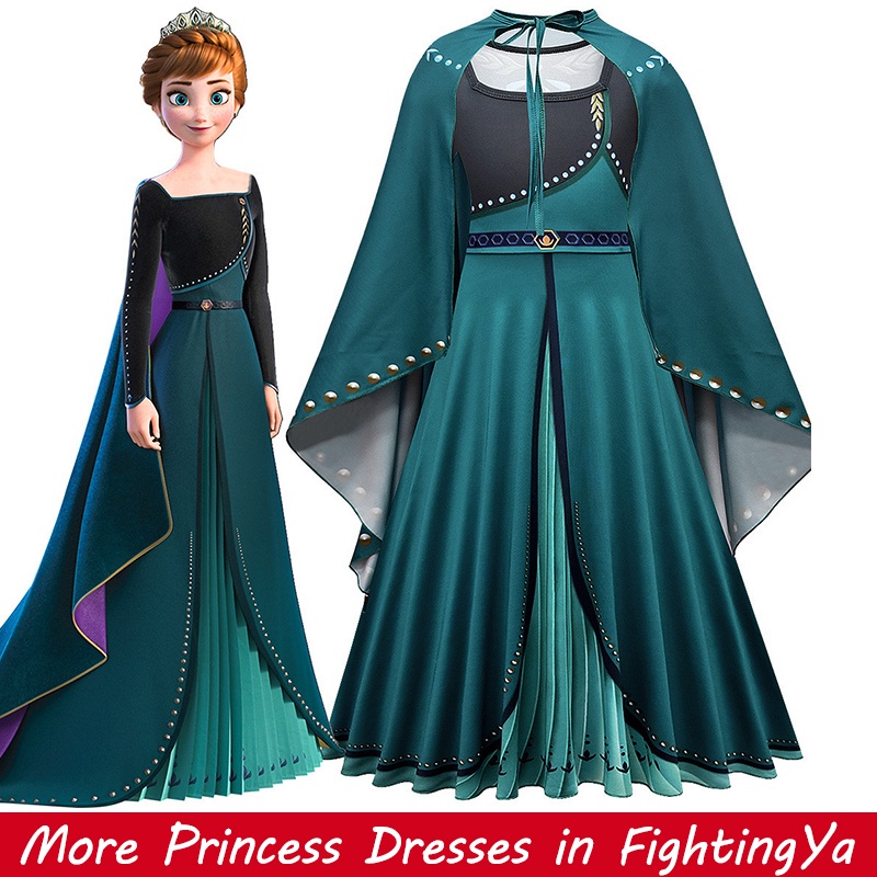 Disney Frozen 2 Disfraz De Princesa Vestido Para Ni as De Malla De