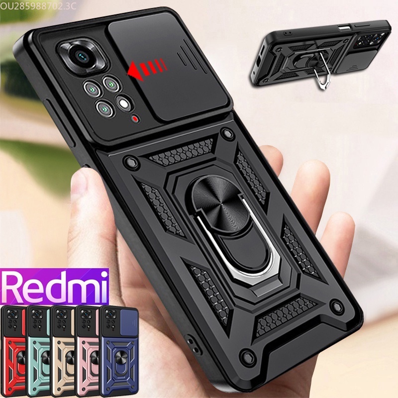 Funda De Protección De Cámara Para Teléfono Xiaomi Redmi Note 10 10S Pro  Max Carcasa Transparente Mate A Prueba De Golpes