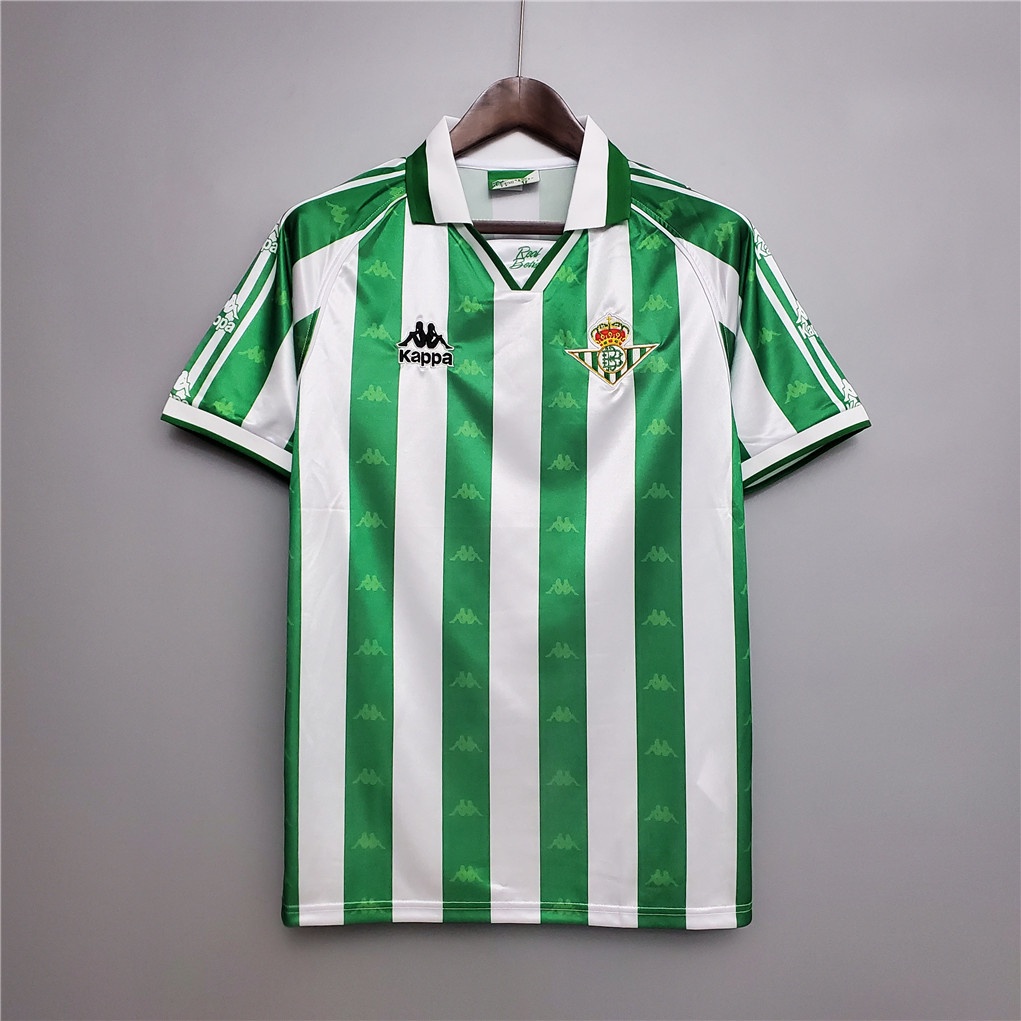 95-97 Real Betis Home Retro Camiseta De Fútbol Shopee Colombia