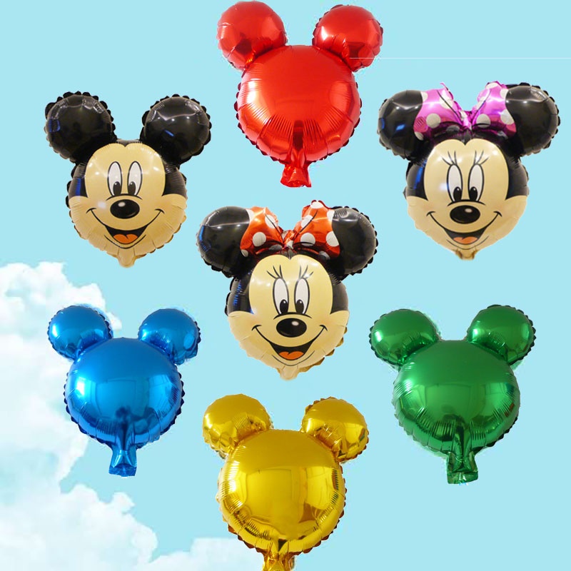 Mickey Mouse Decoracion De Cumpleaños 1 Año Globos Banner Para Fiestas  Niños Set
