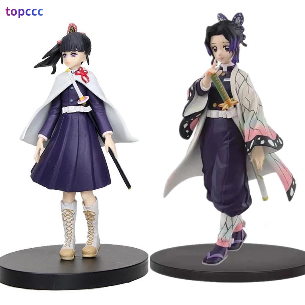 【 topccc 】 Demon Slayer Figura De Acción Shinobu Kochou Kimetsu No Yaiba  Tsuyuri Kanawo Modelo De Demonio Japonés Anime Dem @ Onio Blade Muñeca De  Pvc ...