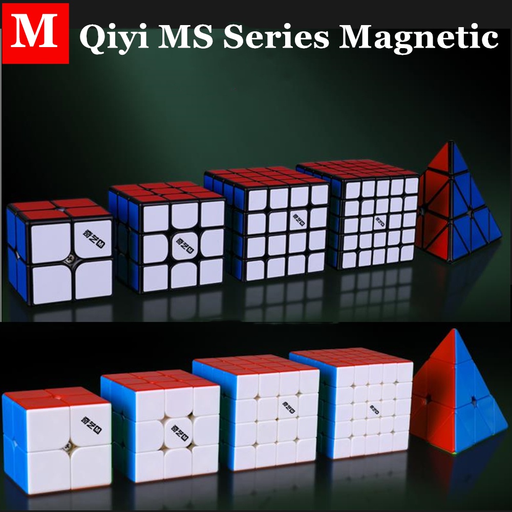 Qytoys Ms Série 3x3x3 Cubo Mágico Magnético Pirâmide 4x4x4 Ímãs Cubos De  Quebra-cabeça Stickerless 2x2x2 Velocidade Cubo 5x5x5 Brinquedos Para  Crianças - Cubos Mágicos - AliExpress