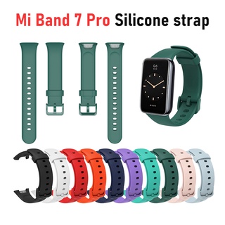 Pulsera deportiva de silicona para Xiaomi Mi Band 7 Pro/7Pro, correa de  muñeca, accesorios de pulsera para Miband 7 Pro, correa de reloj de repuesto