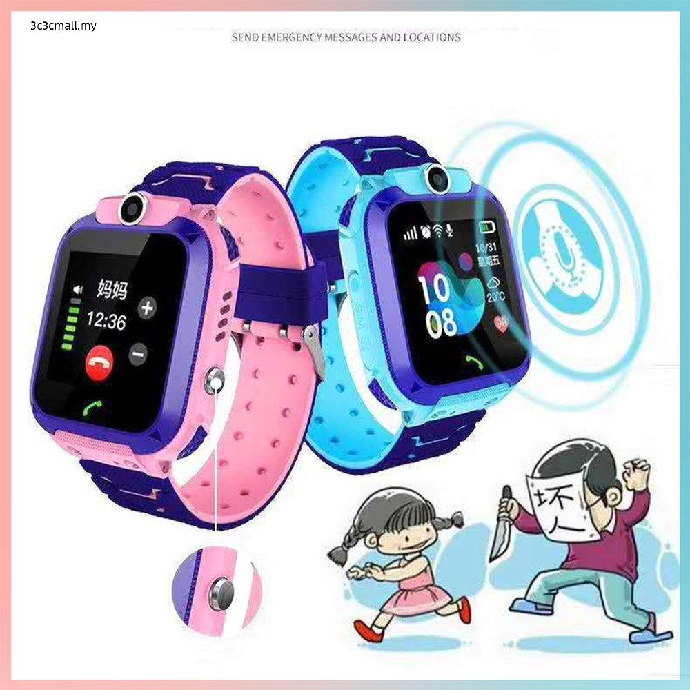 Reloj Inteligente Para Niños Q12 Relojes Inteligentes Niña Smartwatch GPS  Tracker