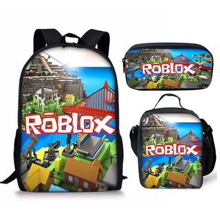 Roblox Jogo Mundo USB De Grande Capacidade Estudante Adolescente Mochila  Masculina - Corre Que Ta Baratinho