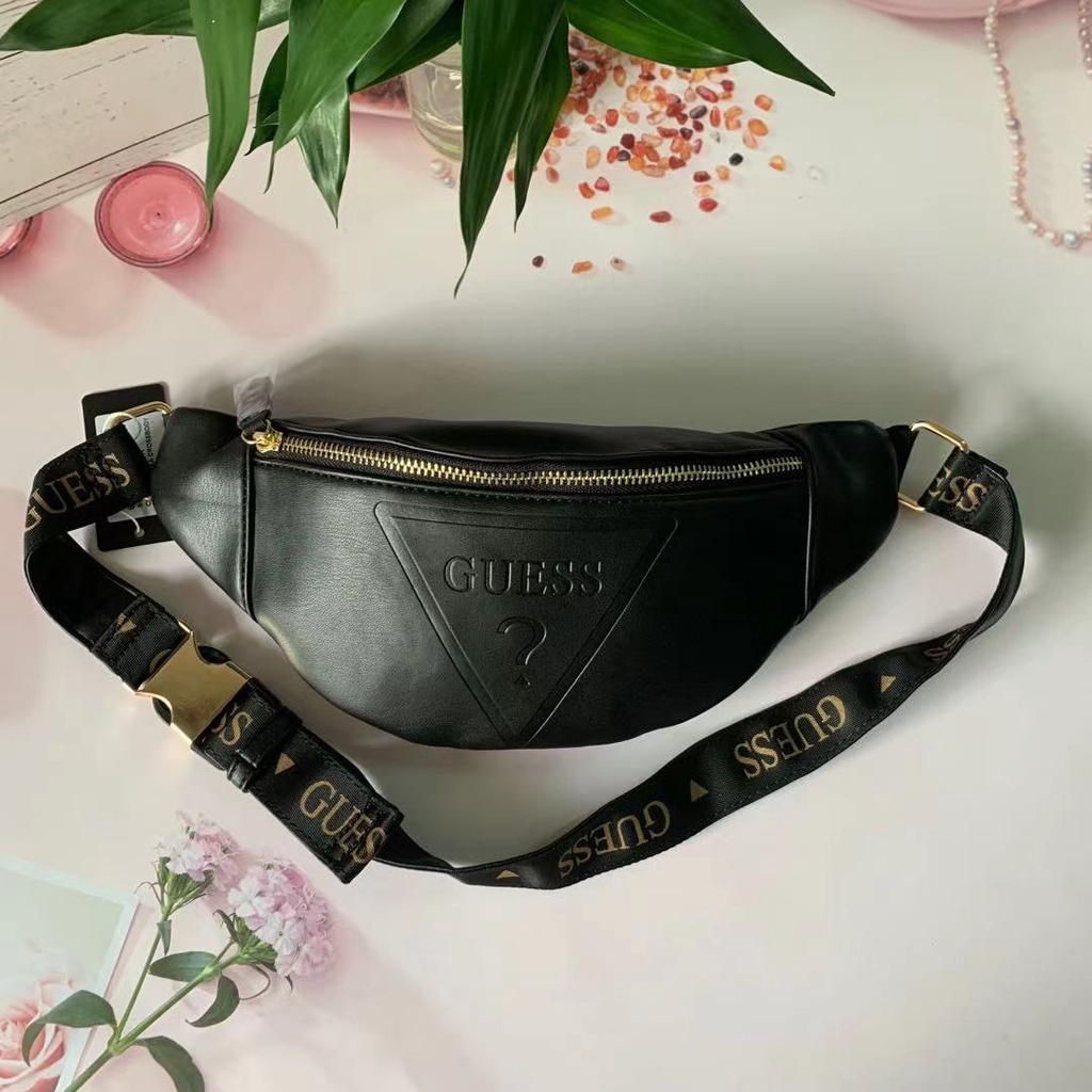 Envios Dentro De 48 Horas GUESS Crossbody Bag Sport Rinonera De Metal Logo Moda Bolso De Hombro Shopee Colombia