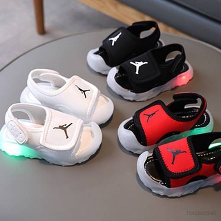 Tamaño 16-30 Bebé LED Zapatos Niño Niños Niñas Casual De Verano Deporte  Para Correr