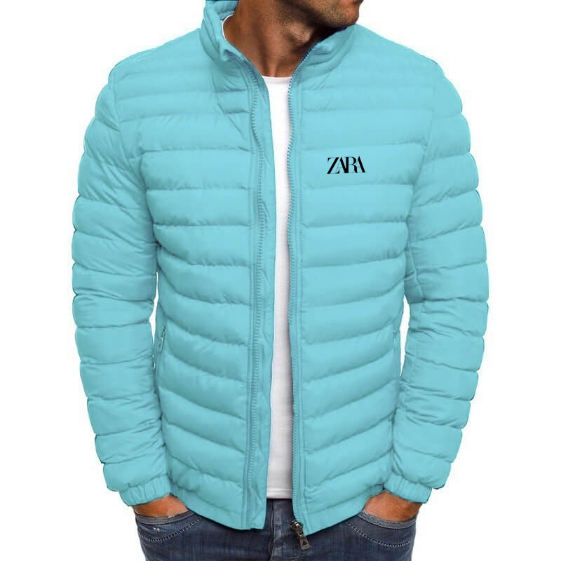Zara Chaqueta De Hombre Ligero Delgado Otono Invierno Solido Casual Abrigo Talla S 3XL 0234