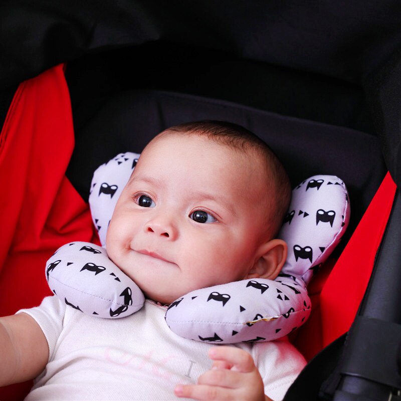 Almohada de viaje para niños, almohada para el cuello para viajar