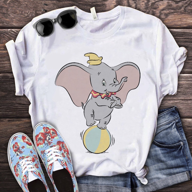 Mickey Mouse Camiseta Dumbo Mujer Camiseta Dumbo Camiseta Juvenil