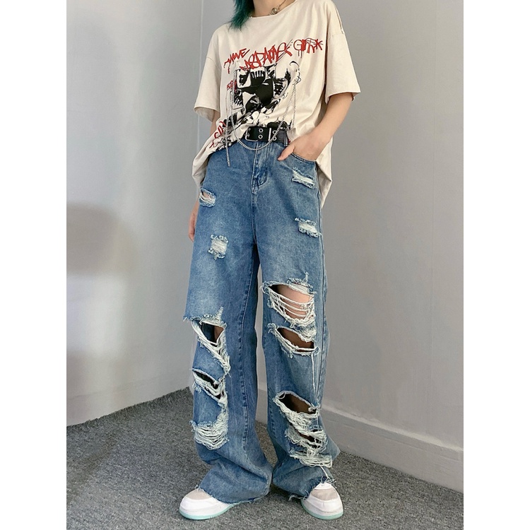 Versión Coreana De La Tendencia De Los Nuevos Pantalones Sueltos