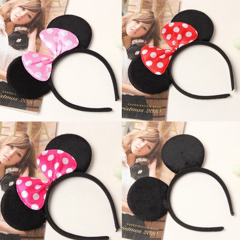 boogift 6 Pcs Orejas de Minnie Mouse, Mickey Mouse Mickey Fiesta de  Cumpleaños Decoracion Cumpleaños Minnie Diademas Minnie Mouse Suministros  de la Fiesta de Mickey : : Hogar y cocina