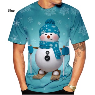 Máxima Malawi Esplendor Camisetas De Navidad Para Hombres Y Mujeres Casual Santa Claus Impresión De  Dibujos Animados 3D Calle Del Mismo Estilo | Shopee Colombia