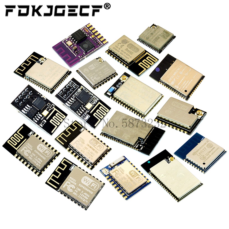ESP8266 Serie WIFI Modelo ESP-12 12E 12F 12S 07 07S 01 01S M1 M2 ESP32 ... image.