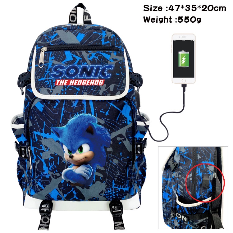 Mochila sonic best sale con ruedas